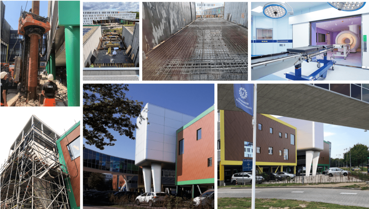 Bouw MRI-OK UMC Utrecht